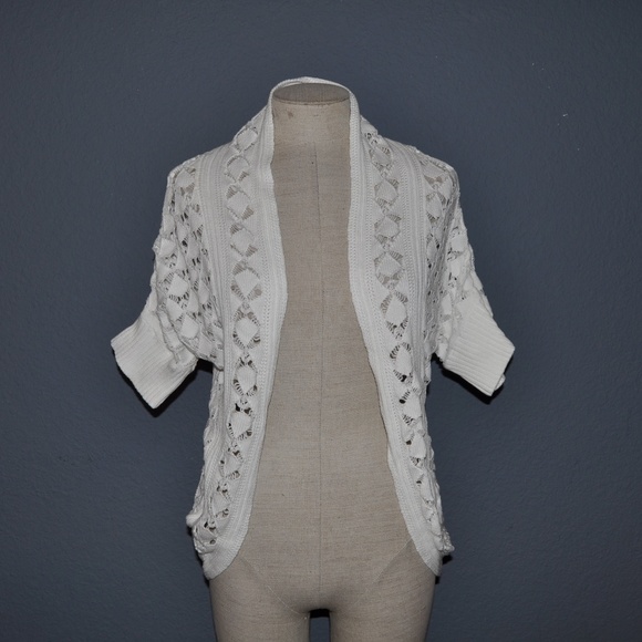 Motherhood Maternity Sweaters - MOTHERHOOD Maternity White Open Cardigan Sweater